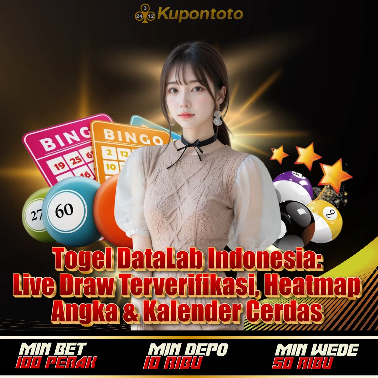 KUPONTOTO 🤠 Togel DataLab Indonesia: Live Draw Terverifikasi, Heatmap Angka & Kalender Cerdas