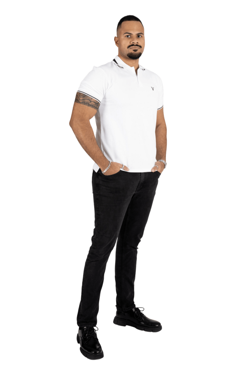 VIVENDI - Polo Shirt - white - Image 8