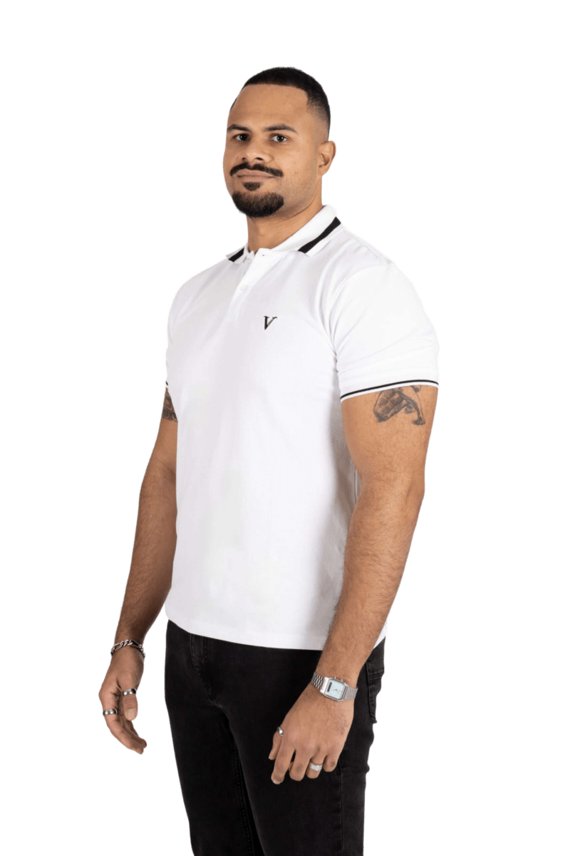 VIVENDI - Polo Shirt - white - Image 3